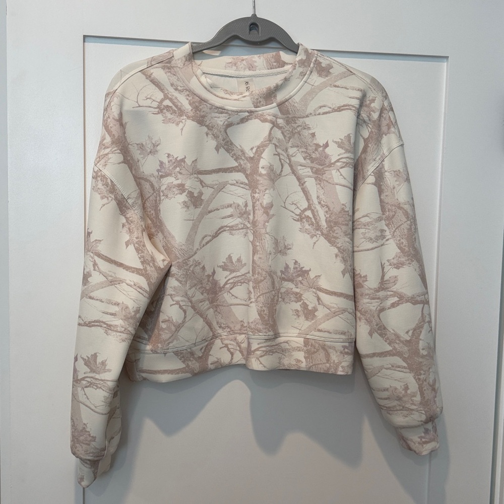 AS Revival Camo crop sweater size small new